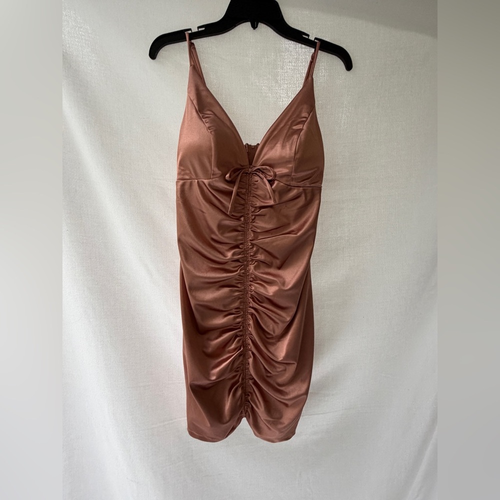 NWoT Honey & Rosie Satin Cocktail Dress Large